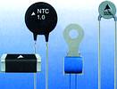 NTC thermistors provide double protection. In motors or power supplies, for example, they are used as temperature sensors that promptly warn of critical temperatures and protect equipment from thermal damage. As inrush current limiters, they prevent fuses from blowing and safeguard loads